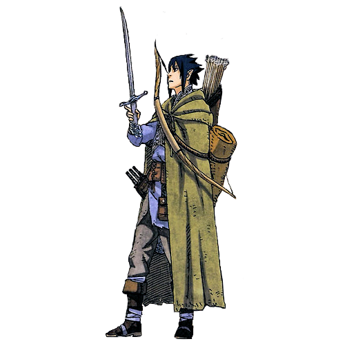 [Render] Elf Sasuke-Naruto LOTR cover