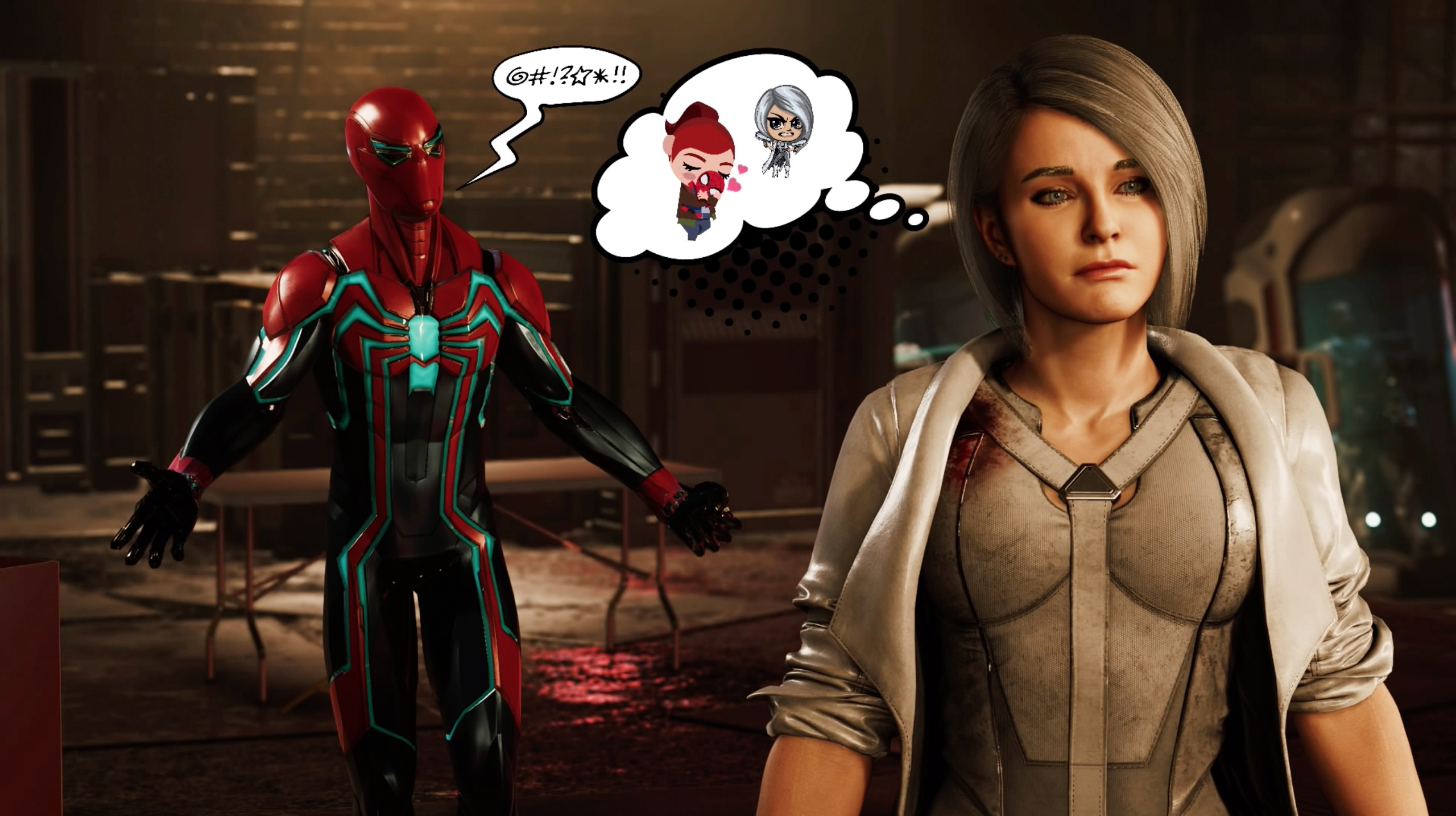 kighul Helligdom Tragisk Spider-Man PS4: Silver Sable Is Jelly by dannydc1197 on DeviantArt