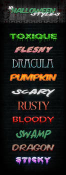 10 Halloween Styles Freebie