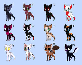 Random Cat Adoptables ((7 / 12 OPEN))