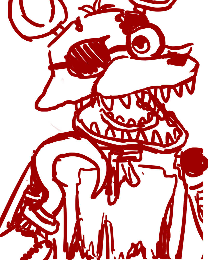 Withered Foxy by Coyotiii on DeviantArt