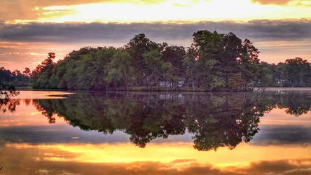 Mirror Lake Island by RealityIntolerant