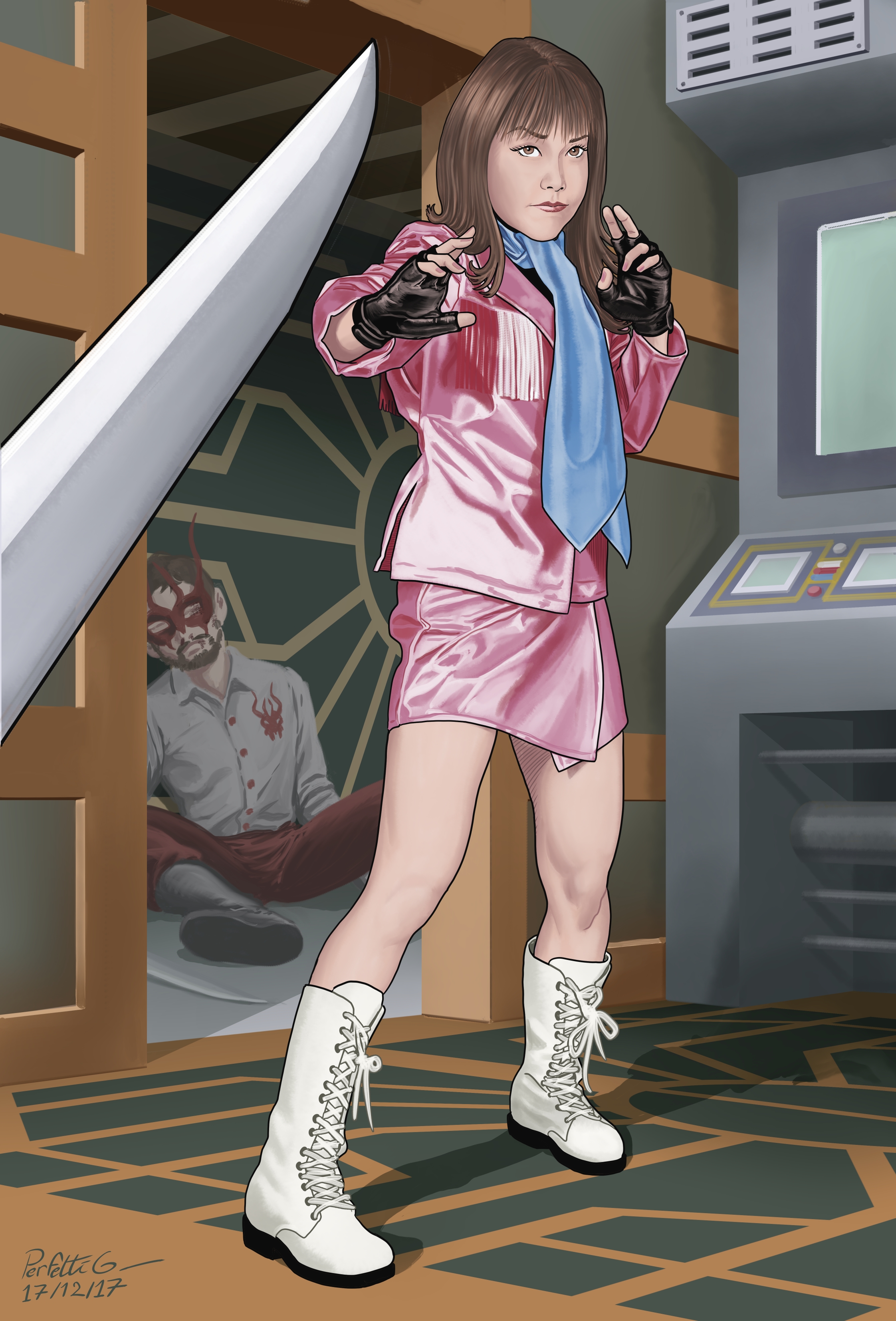 Miraider Girl Facing The Final Foe By Slater1974 On Deviantart Miraider Girl Facing The Final Foe By Slater1974 On Deviantart