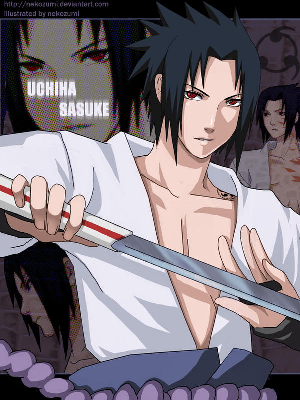 ART-TRADE - UCHIHA S A S U K E by Jennaris on DeviantArt