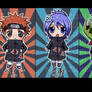 NARUTO - AKATSUKI chibi set