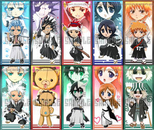 BLEACH - BOOKMARKS