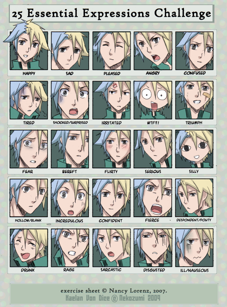 - 25 expressions challenge