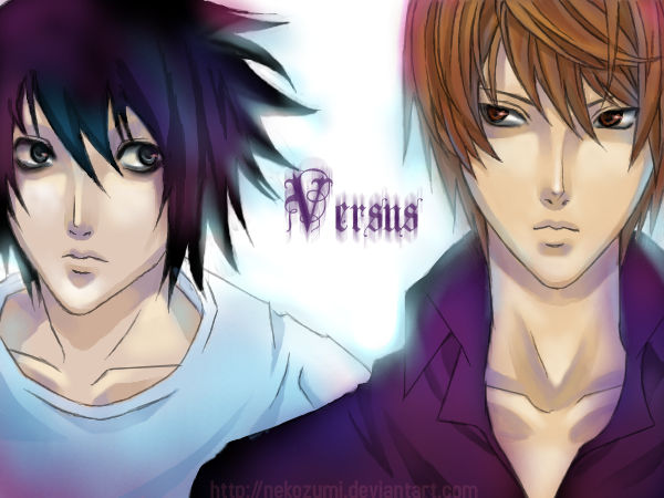 Ve Death Note Death note - V E R S U S by Jennaris on DeviantArt