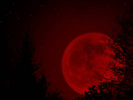 Red Moon rising