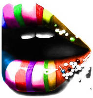 Rainbow lips 2