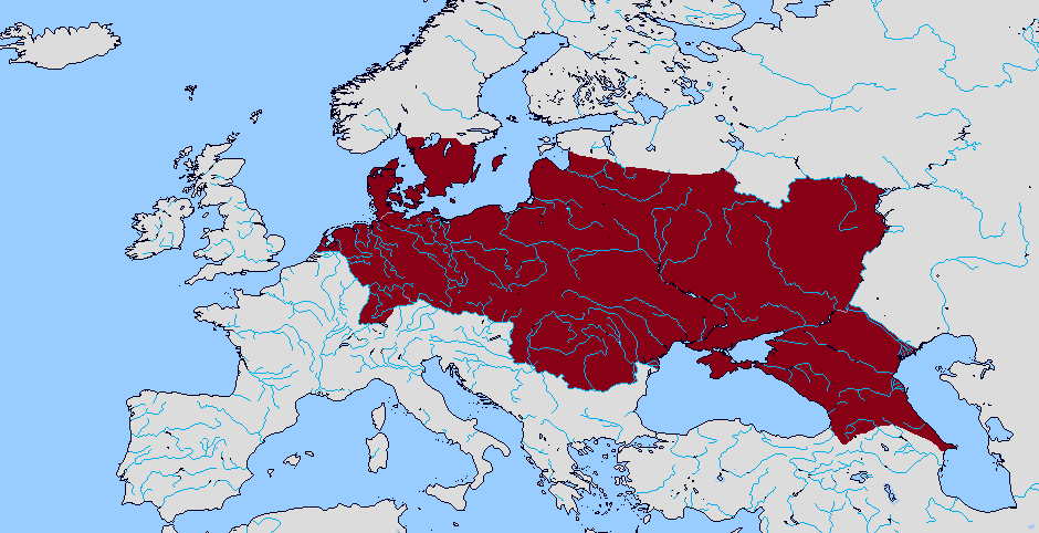 Hunnic Empire 452 A.D.