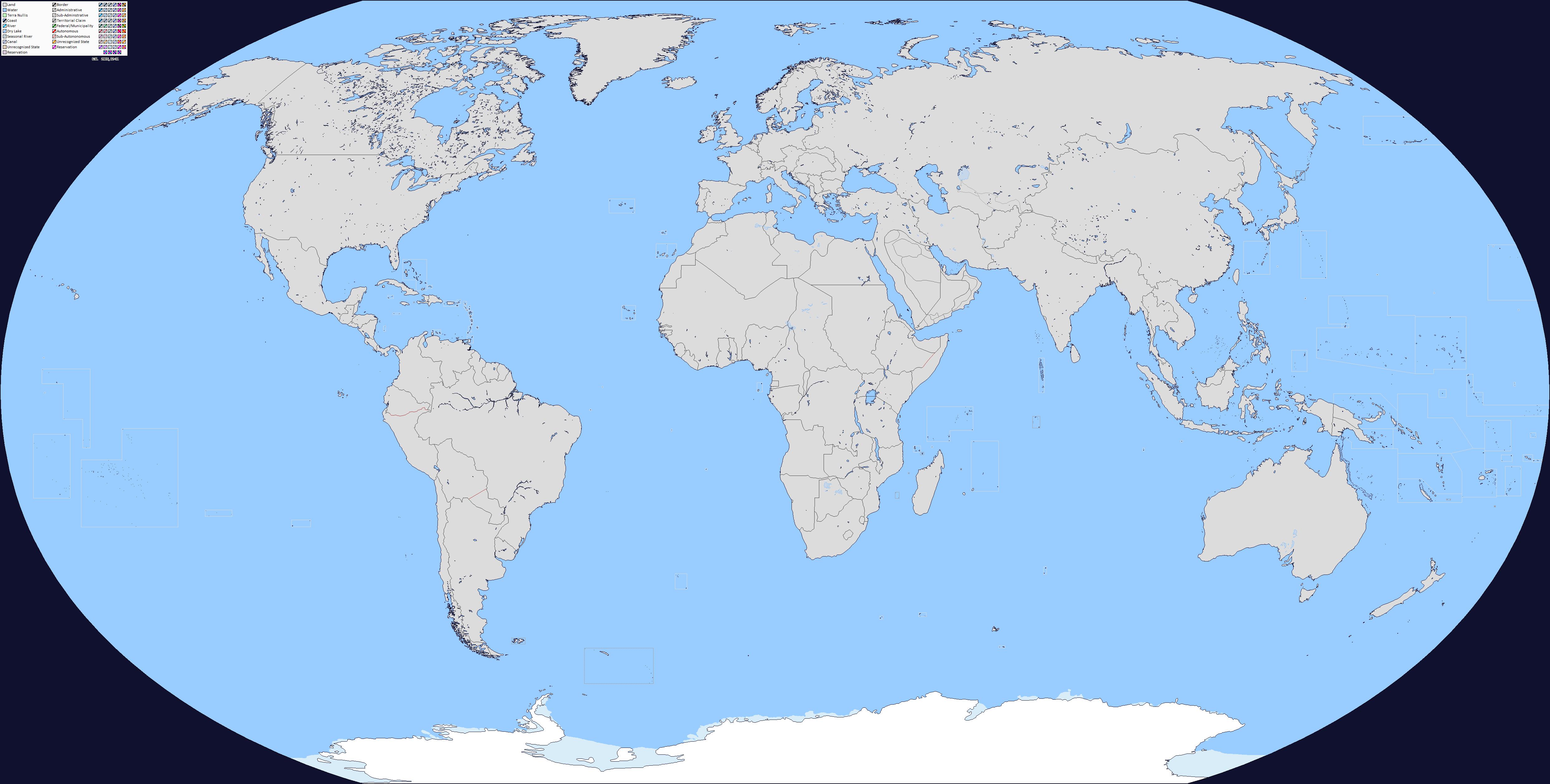 World Map 1914