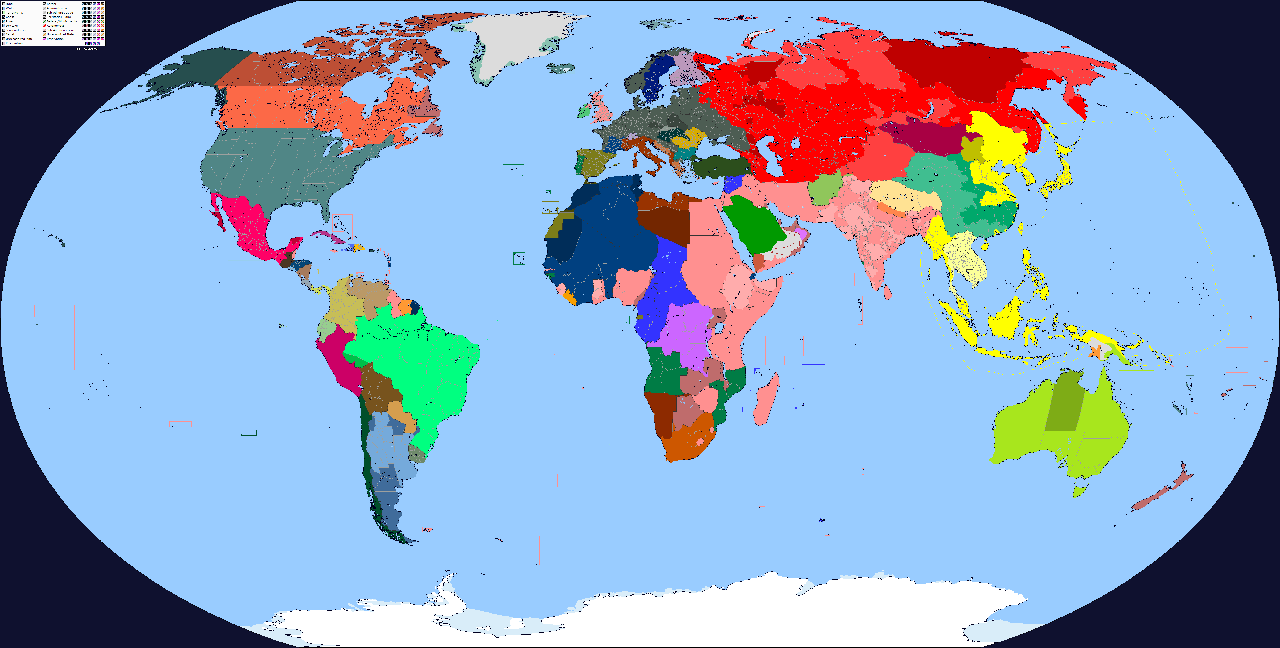 Colored World Map 1942 By Sharklord1 On Deviantart Colored World Map 1942 By Sharklord1 On Deviantart
