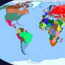 World Map November 28, 1960 Colored
