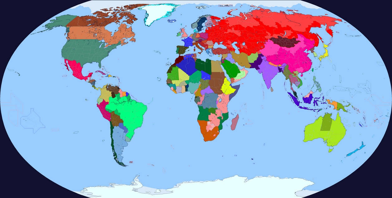 World Map November 28, 1960 Colored by Sharklord1 on DeviantArt