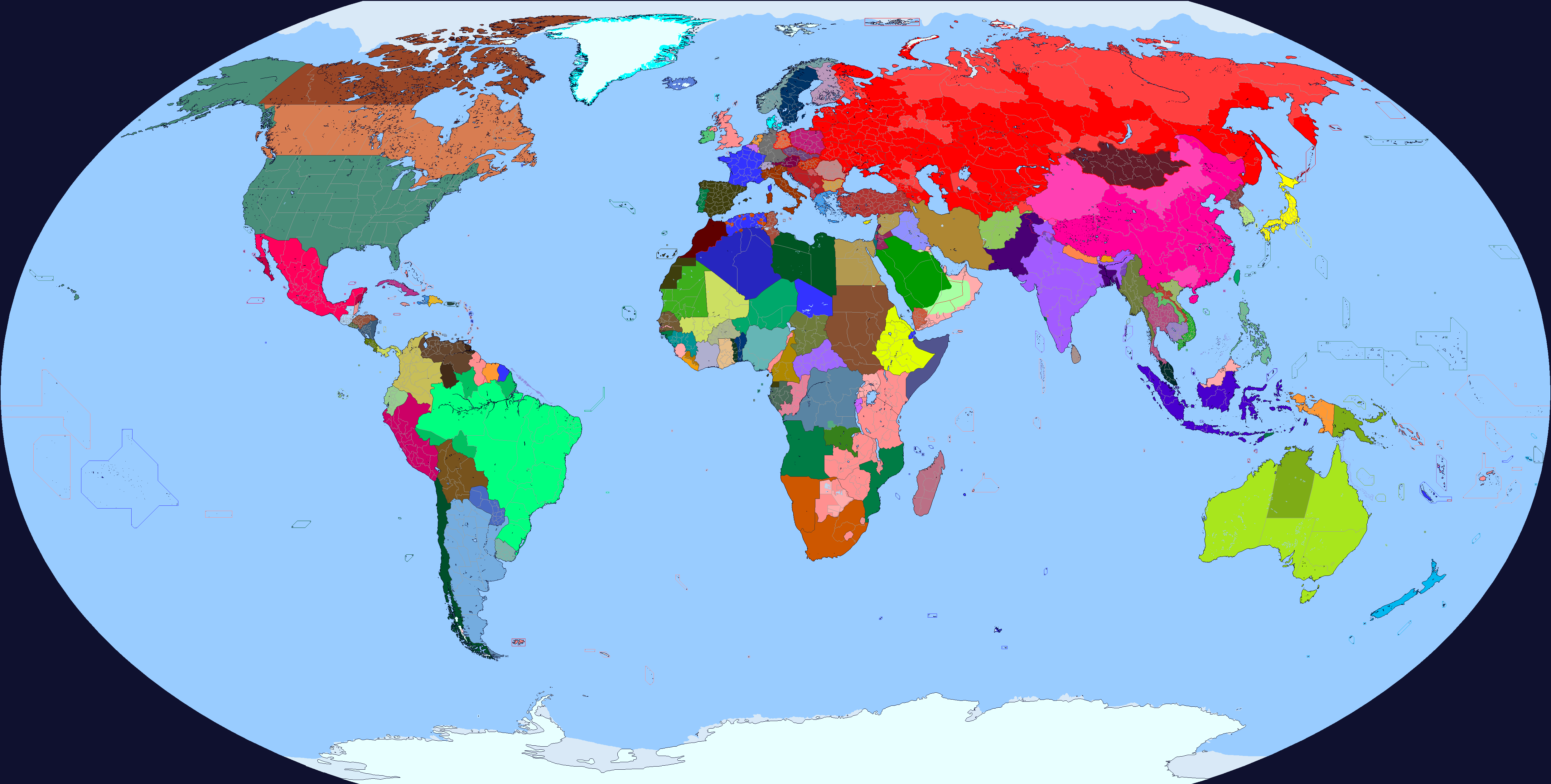 World Map November 28, 1960