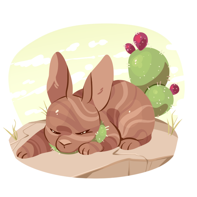 Sleepy Desert Bun