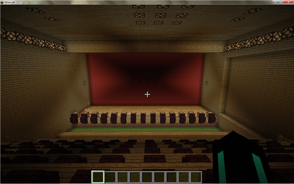 Stage Mod Minecraft Minecraft Theater Stage View by FishEyedYogurt on DeviantArt
