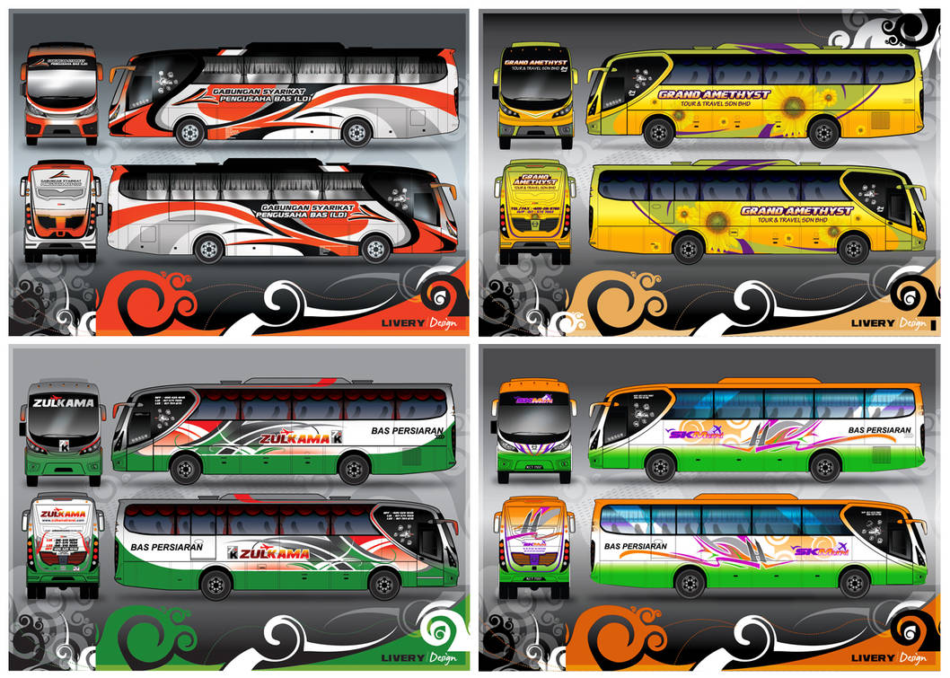 Bus Livery Design 2 by sherpole on DeviantArt