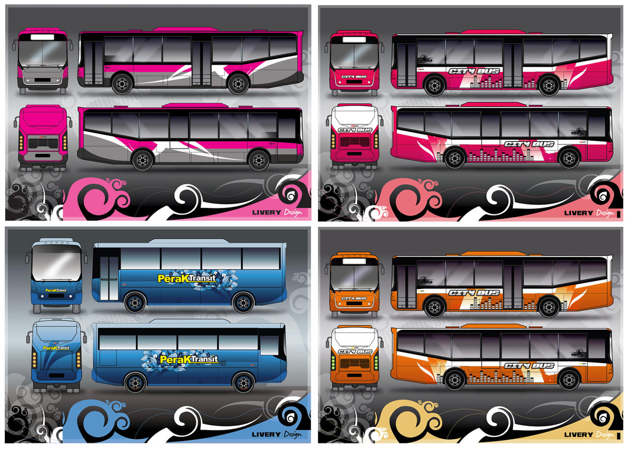 Bus Livery Design 3 by sherpole on DeviantArt