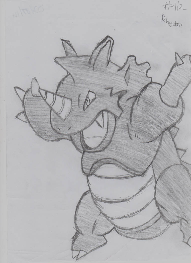 112 - Rhydon by Knightsurfer5454 on DeviantArt