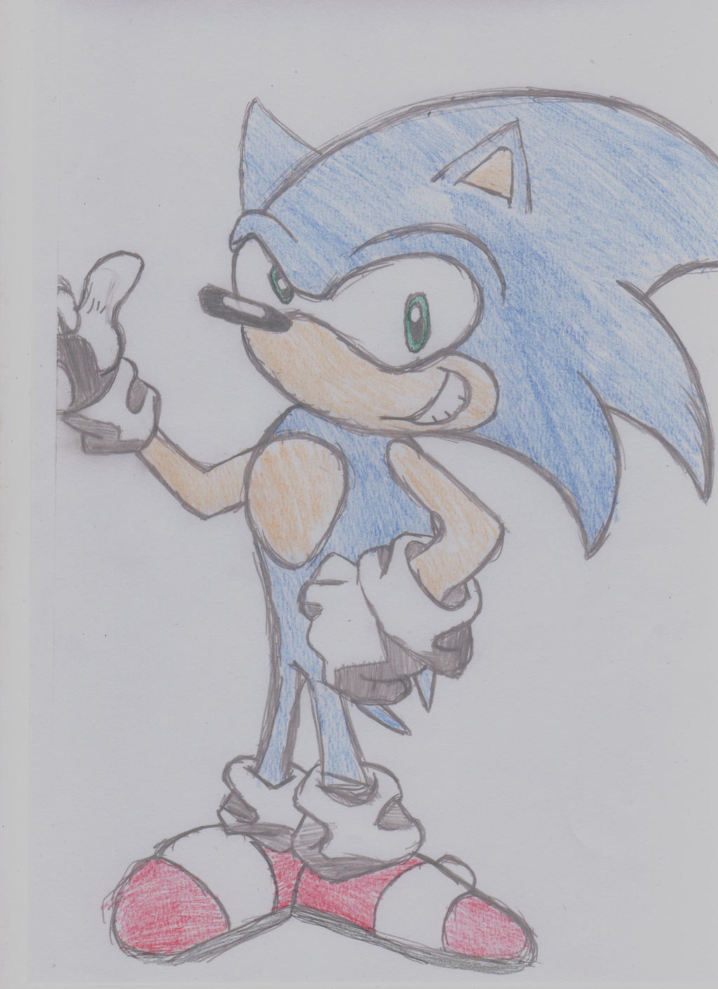 Sonic X - Sonic (Coloured)