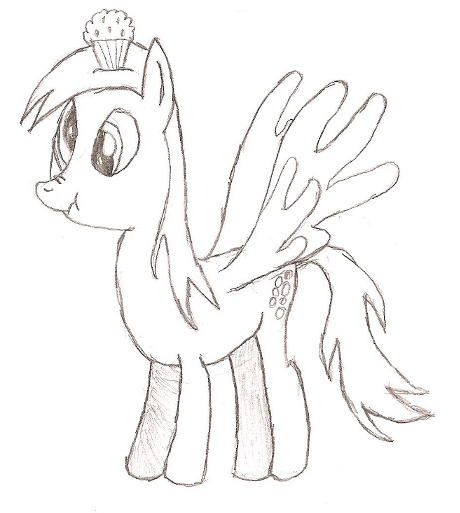 Derpy Hooves with Muffin