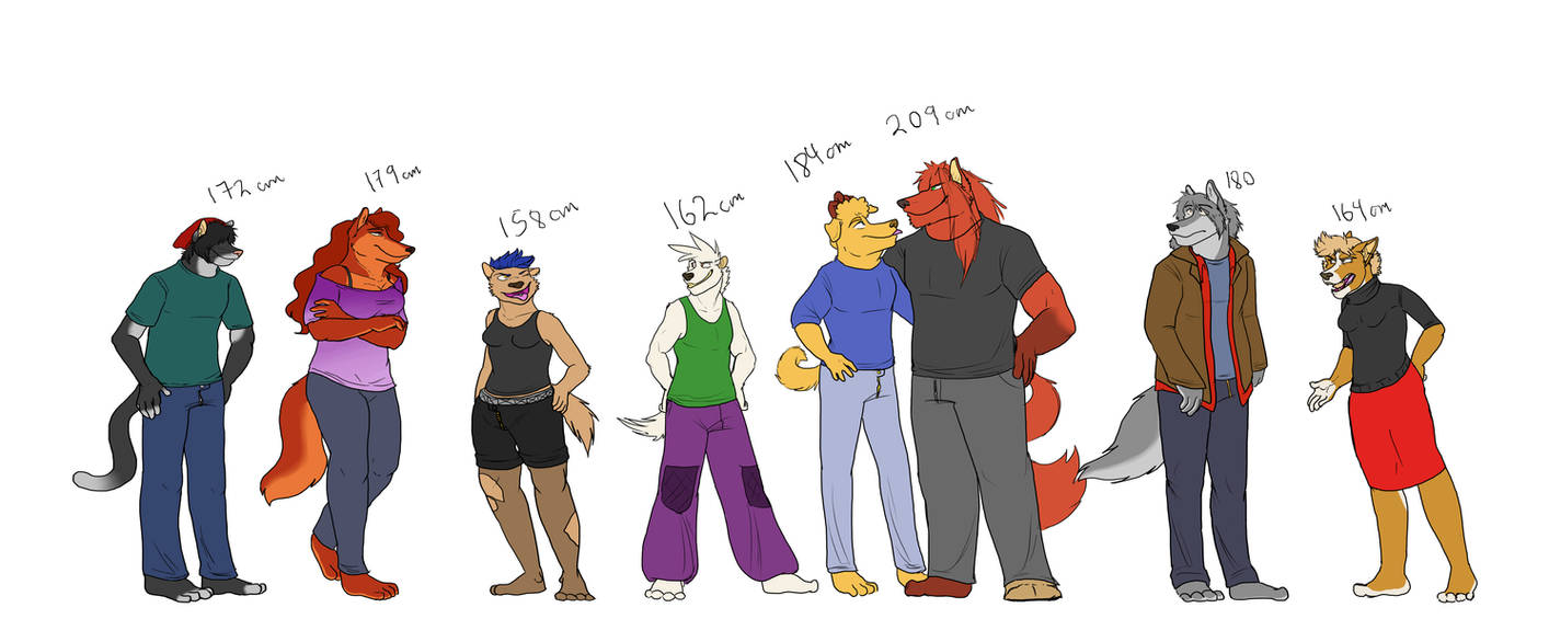 Character height comparison by Wasimu on DeviantArt