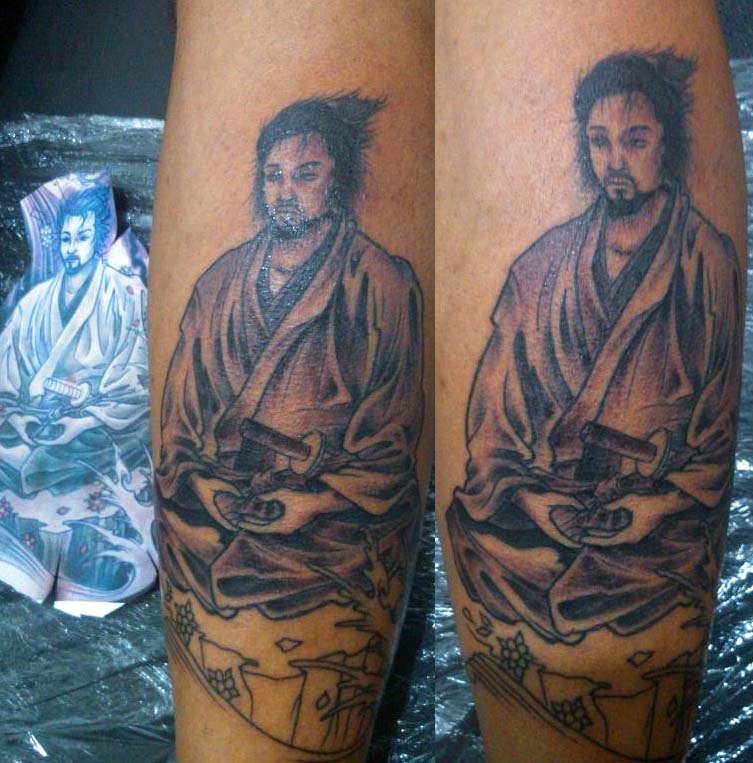 Traditional samurai tattoo by eribuenolab on DeviantArt Traditional samurai tattoo by eribuenolab on DeviantArt