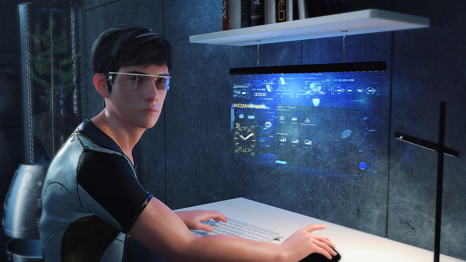 Hacker by FourFortyFour3D on DeviantArt