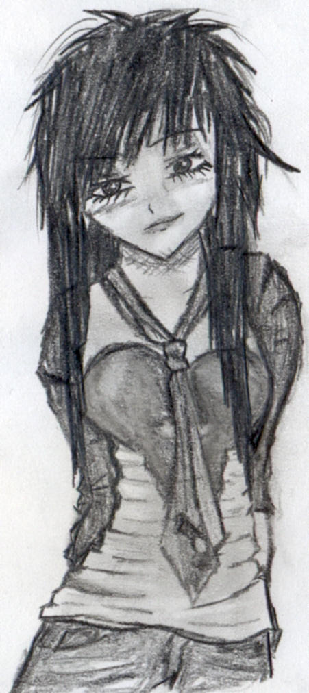 anime emo girl by Elixcon on DeviantArt