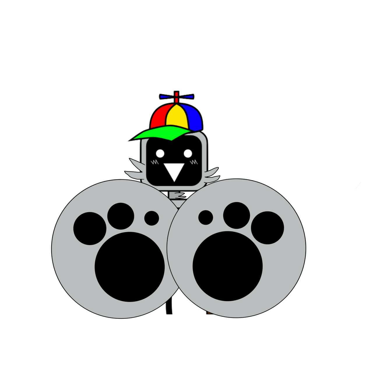 Mr fun computer paws by cigulimiguli on DeviantArt