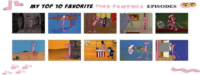 My Top 10 Pink Panther Episodes