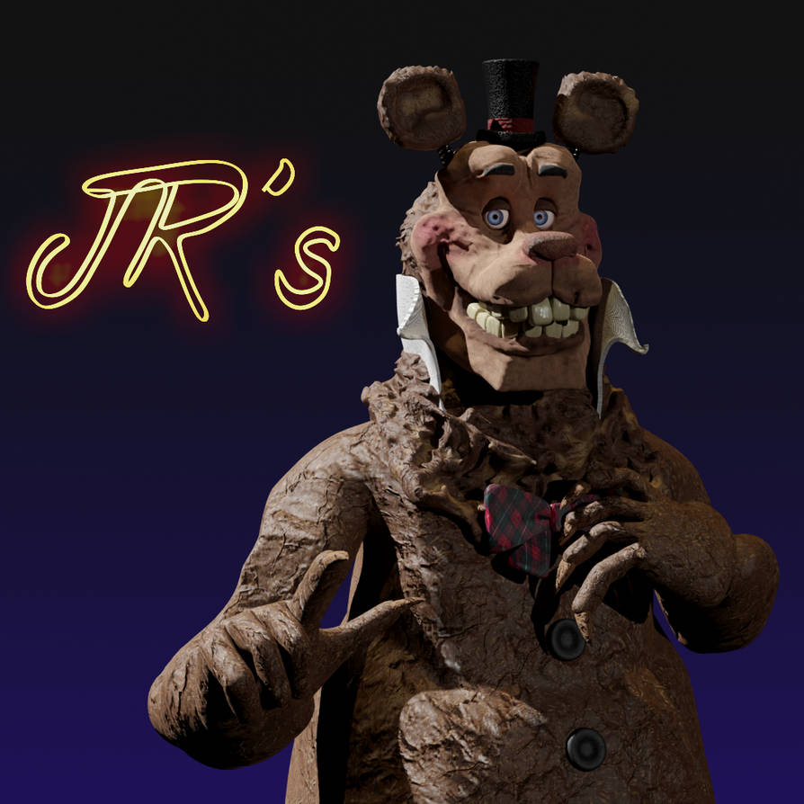 JR's Freddy RE-Texture/ New Model by BlenderBoiYT on DeviantArt