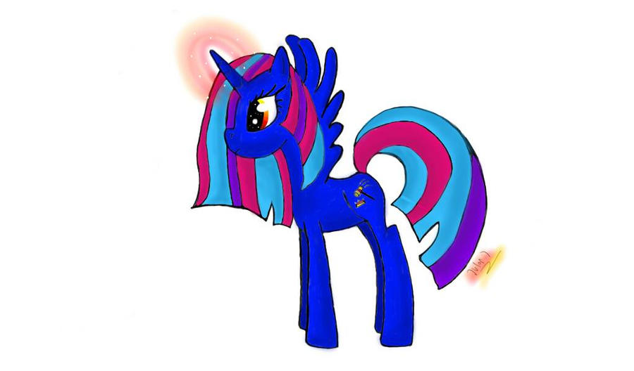 MLP my little pony fan charakter - Blue Right by ZielonaJula on DeviantArt
