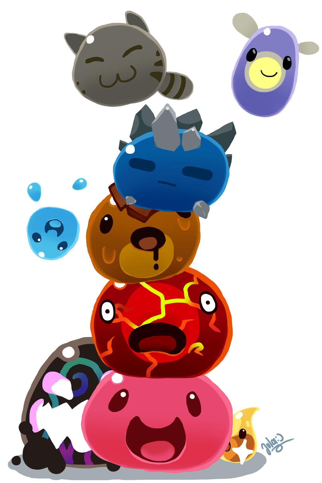 Slime Rancher fanart D by ZielonaJula on DeviantArt