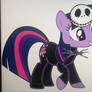 Twilight Sparkle As Jack Skellington