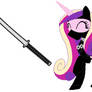 Princess Cadance In Her Ninja Uniform