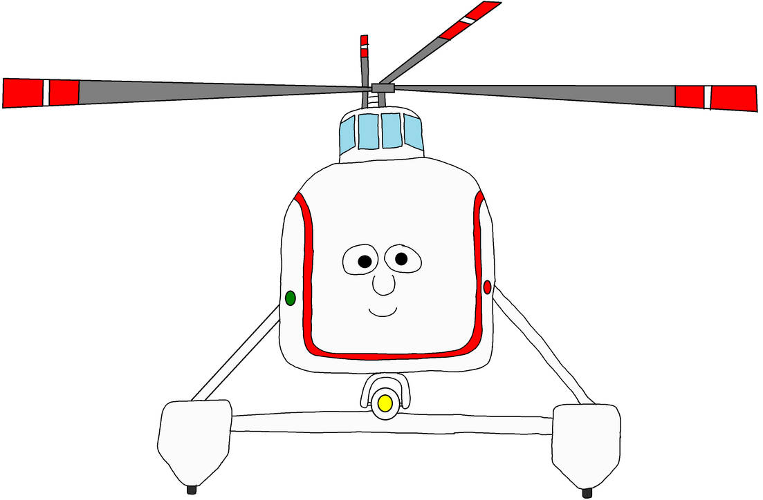 Harold Front View Harold The Helicopter Front View by Hubfanlover678 on DeviantArt