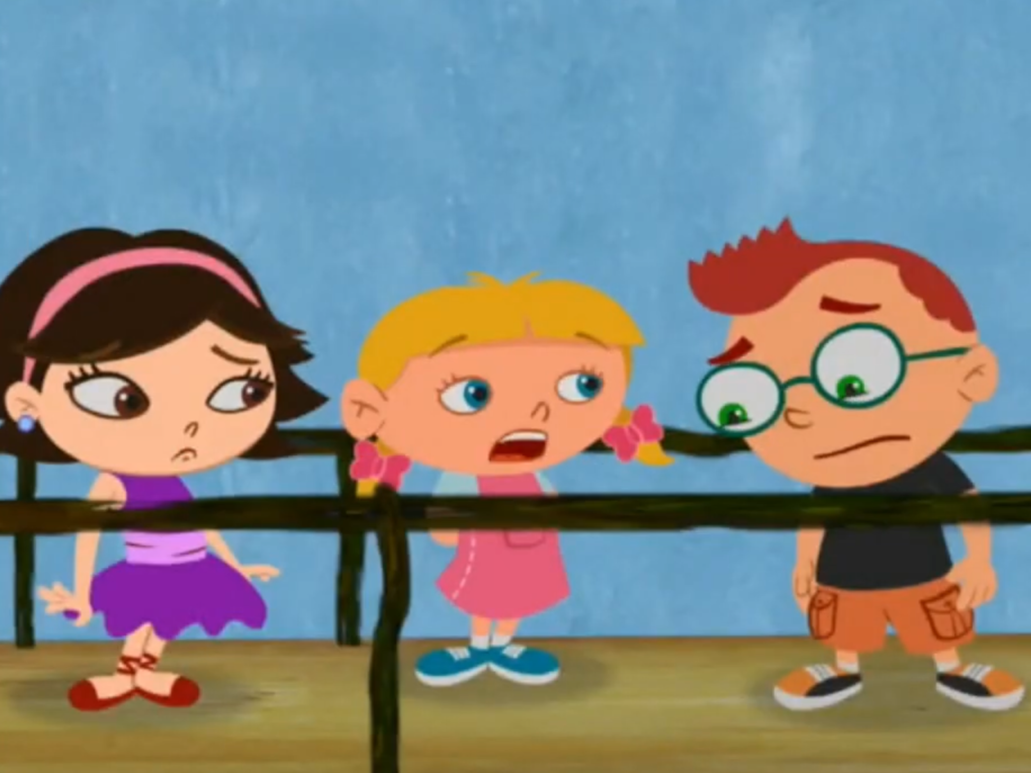June Serious Look Little Einsteins June Crying Deviantart