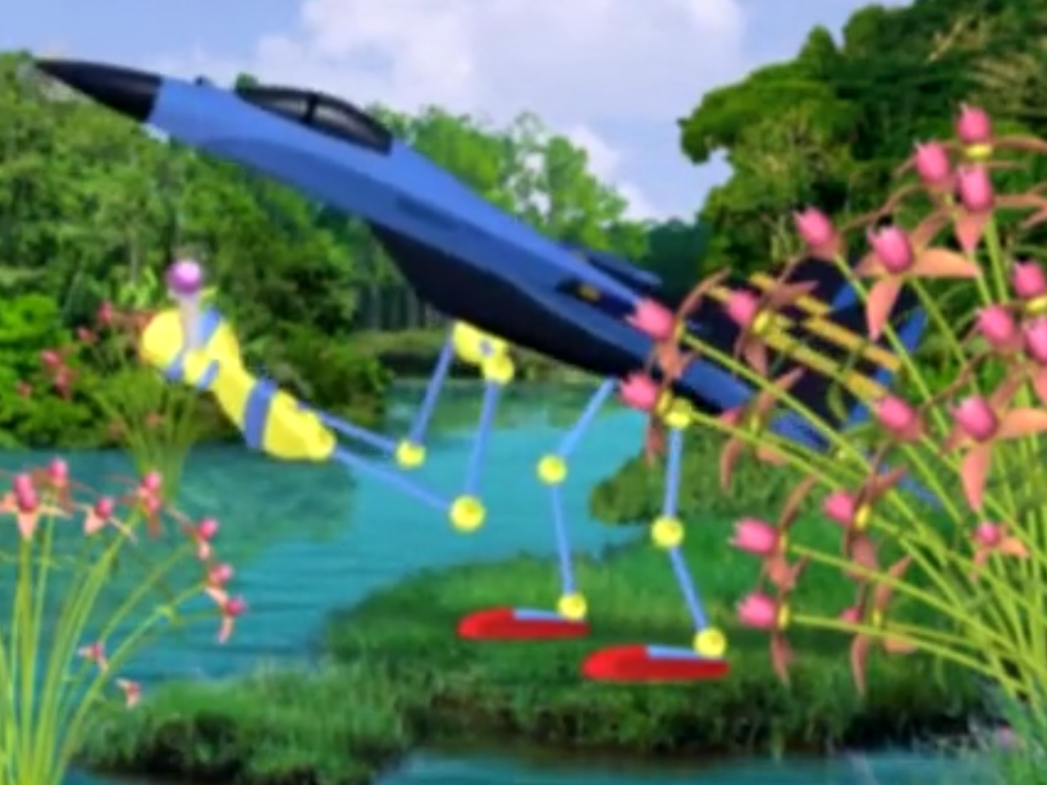 Muppet Jet Big Jet With A Microphone And Ballet Slippers by Hubfanlover678 on ...