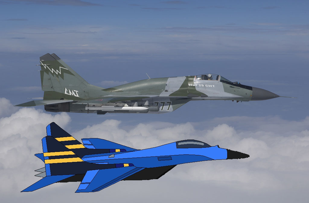 Meg 29 Big Jet Flying With The Mikoyan MiG 29 Fulcrum by Hubfanlover678 on ...
