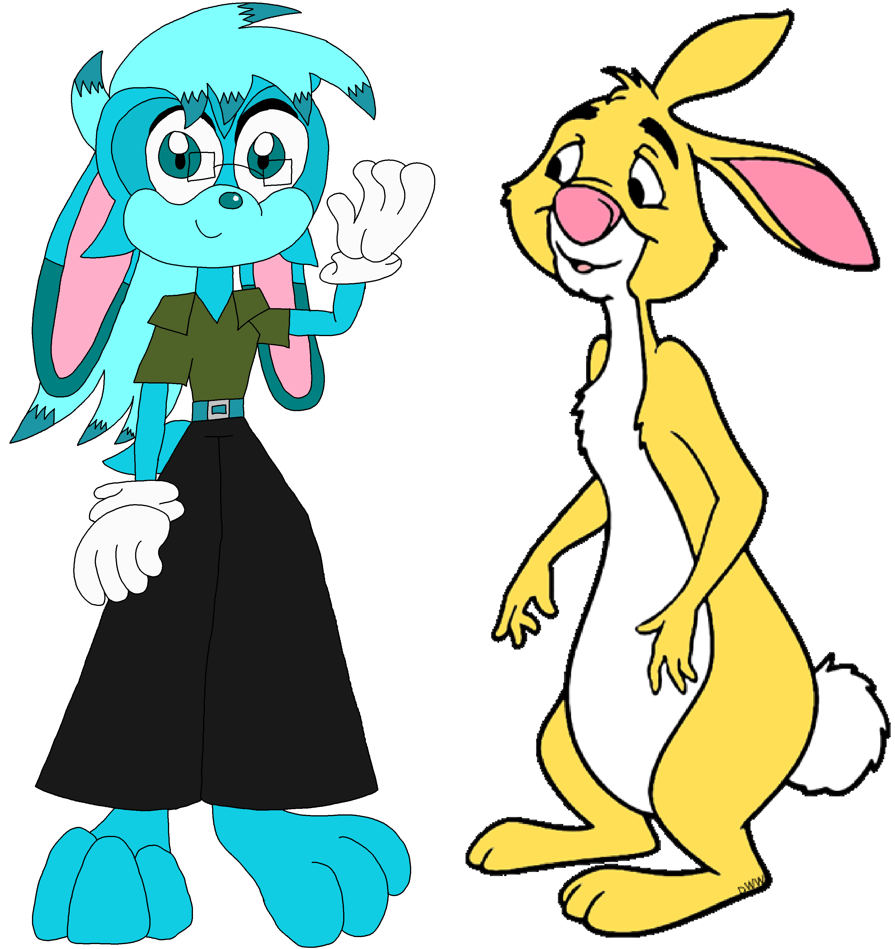 Me And Rabbit Roo Me And Rabbit by Hubfanlover678 on DeviantArt
