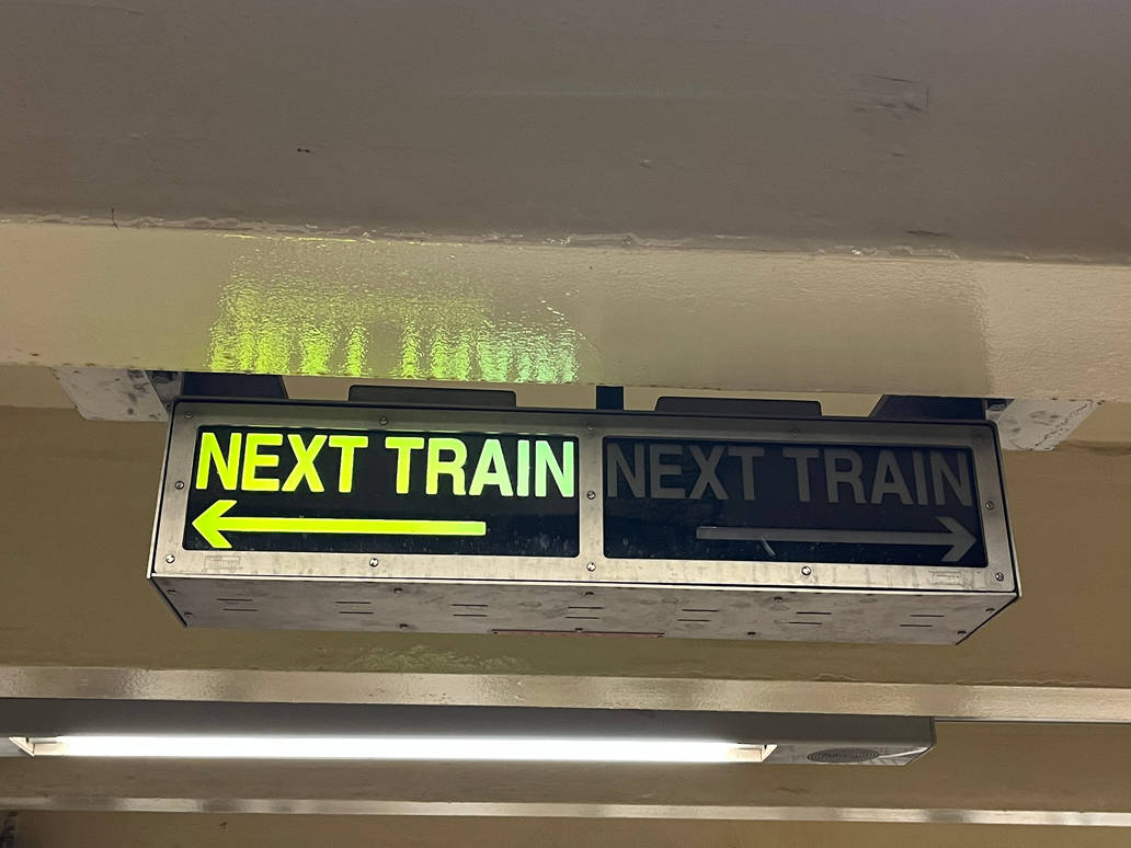 Next Train Sign by Hubfanlover678 on DeviantArt