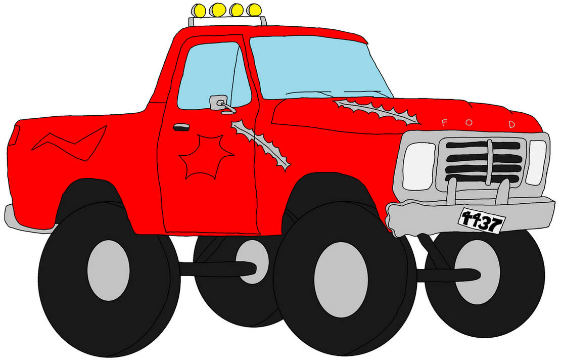 Monster Trucks #2 Clip Art Set – Daily Art Hub // Graphics, Alphabets & SVG
