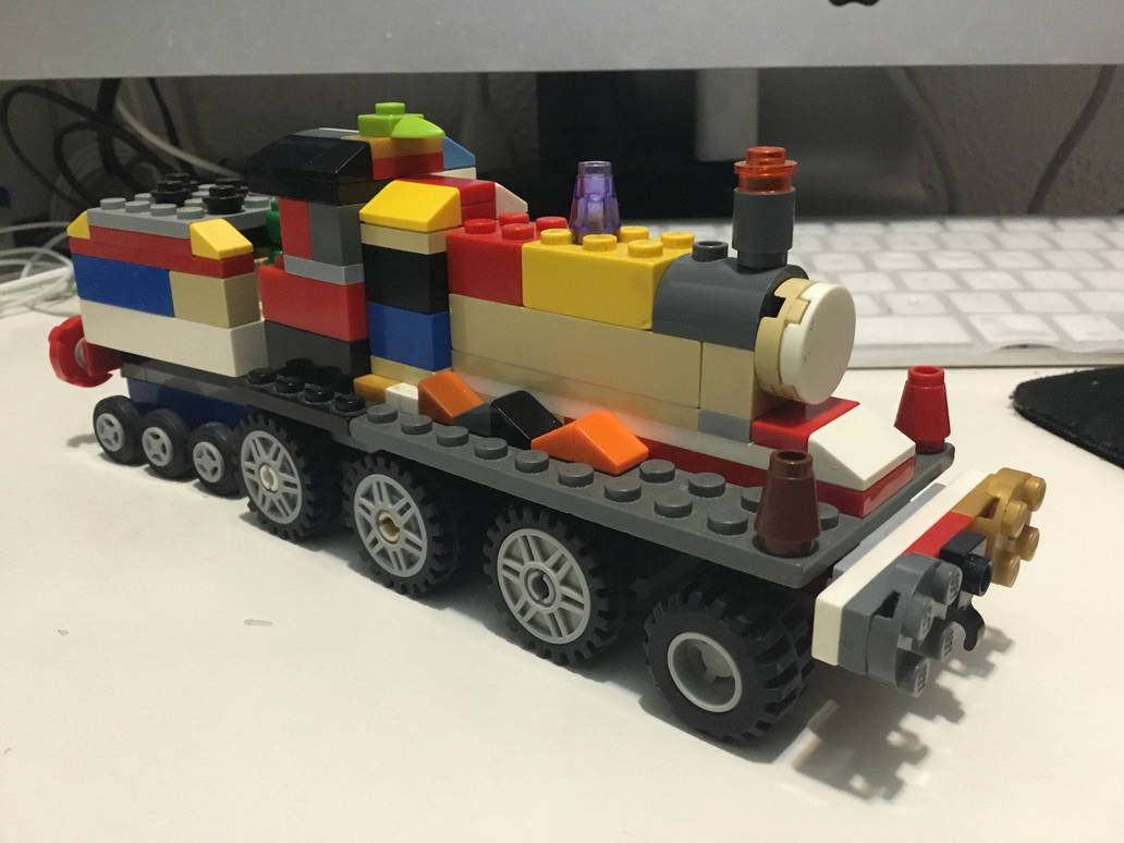 Squid1562 on X: Lego James the Red Engine!