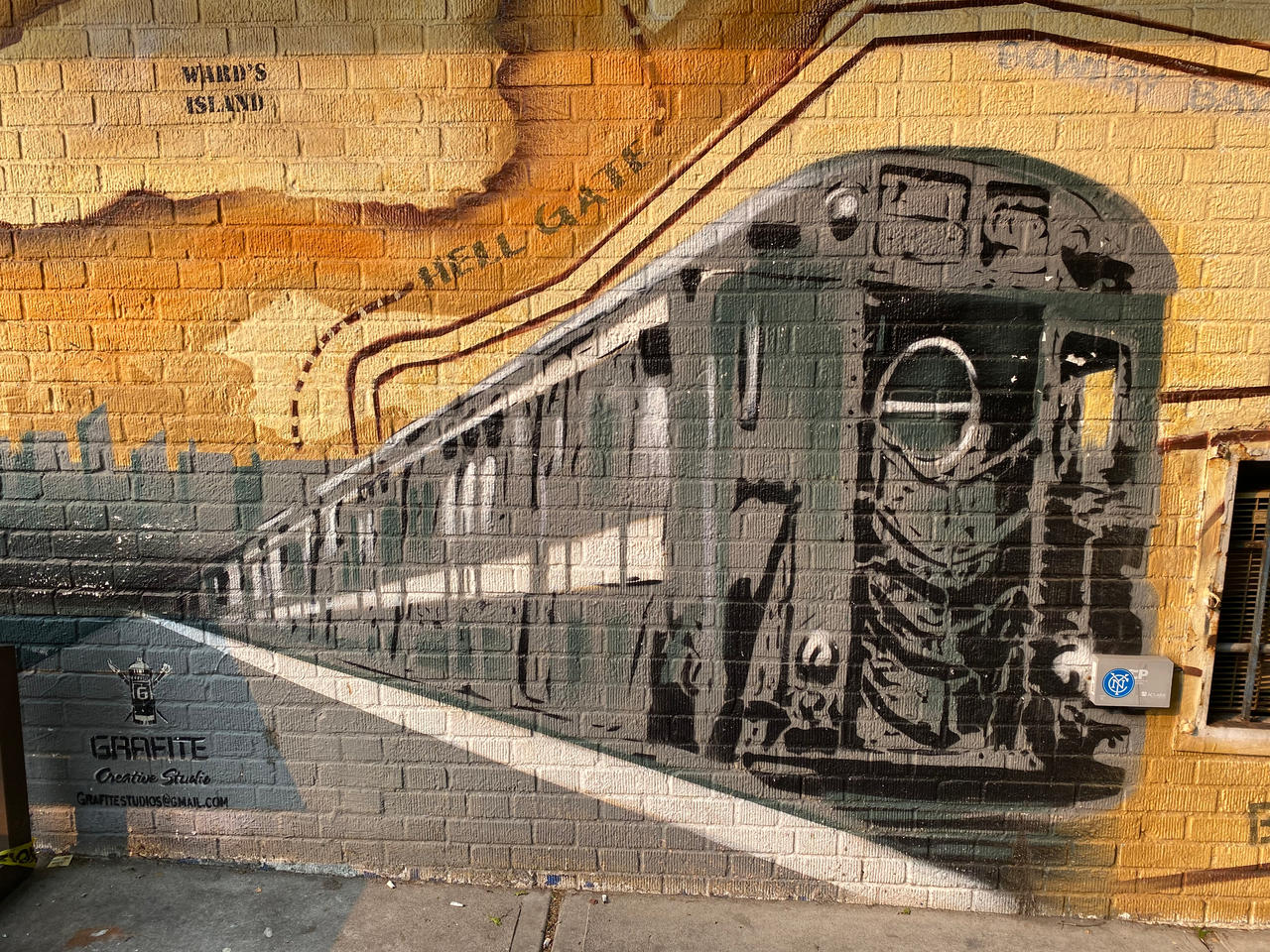 Nyc Subway Wall