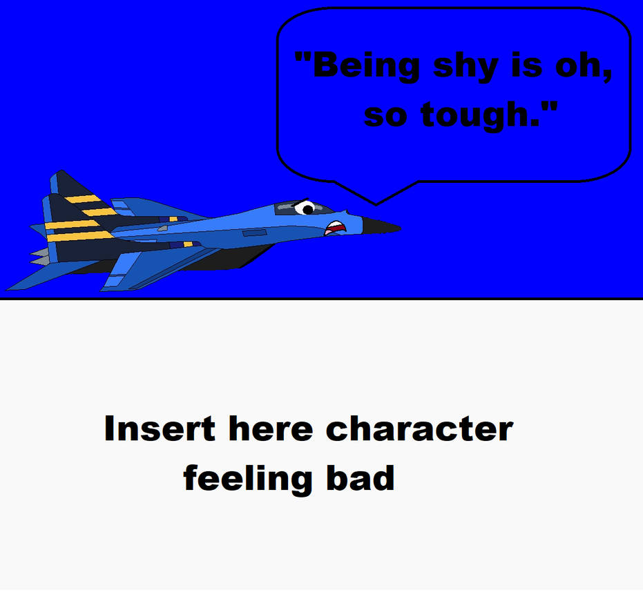 Sad Jet Feels Sad For Big Jet Meme Template by Hubfanlover678 on DeviantArt