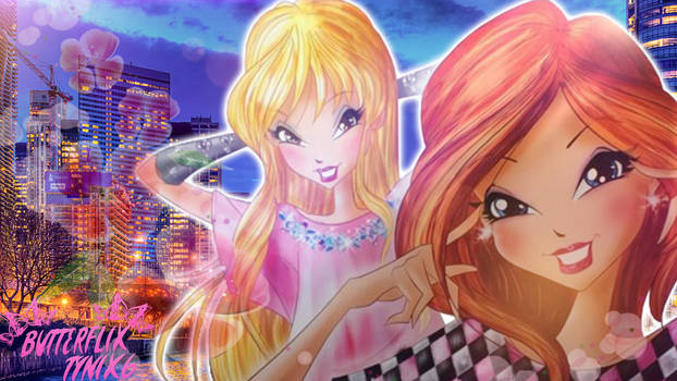 WorldOfWinx Bloom Stella Casual Wallpaper