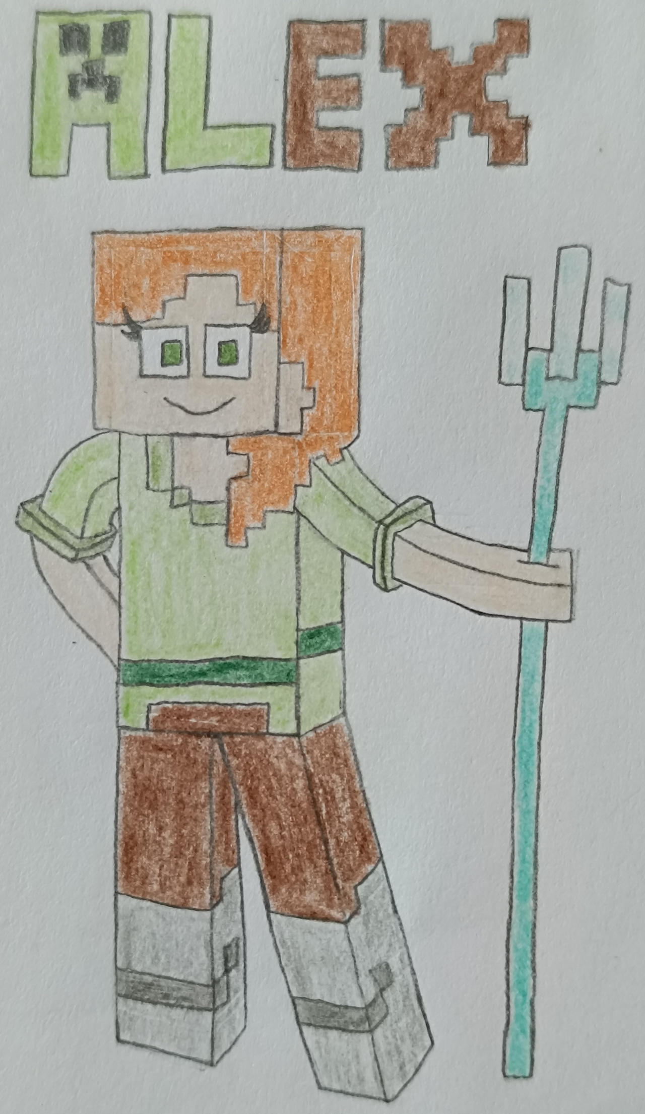 Minecraft Alex Inflatin A Minecraft Movie Countdown - Alex by KoolKid04 on DeviantArt